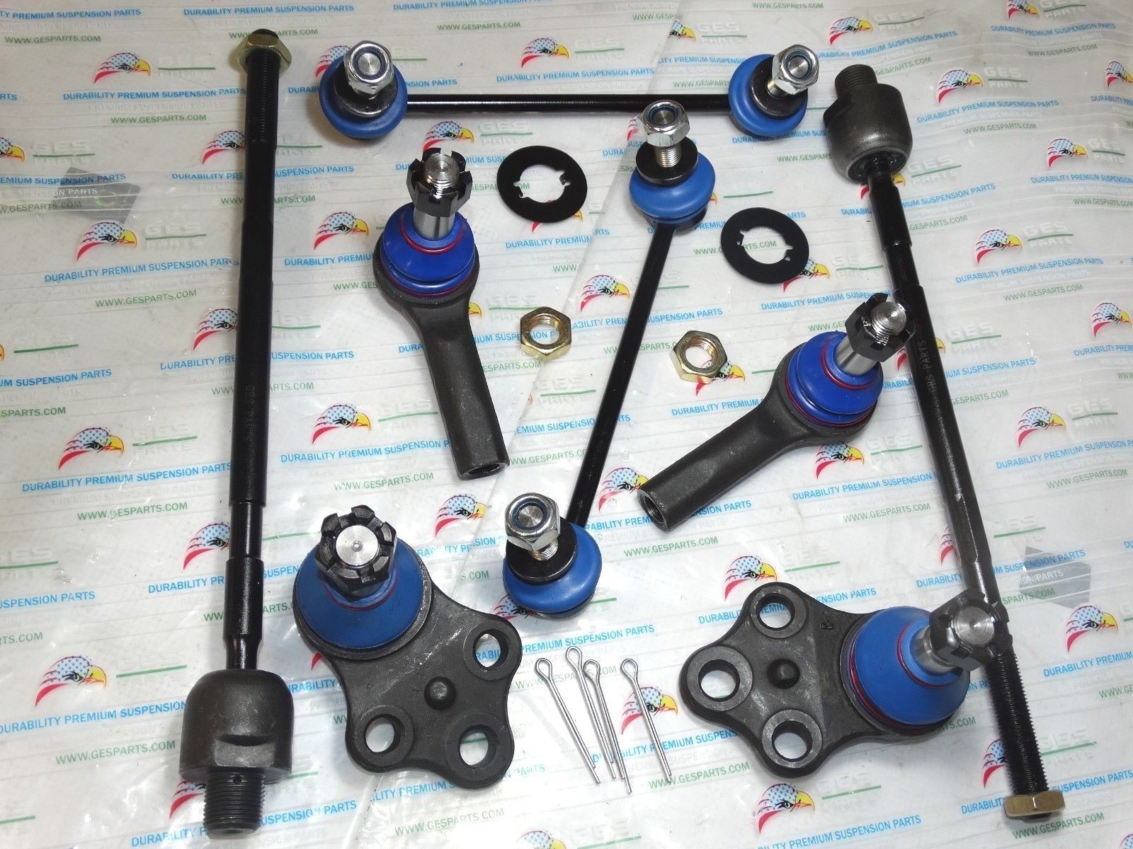8 Pieces Suspension & Steering 96-04 PATHFINDER 97-03 QX4 PREMIUM QUALITY K90662 EV396 ES3466 K90134